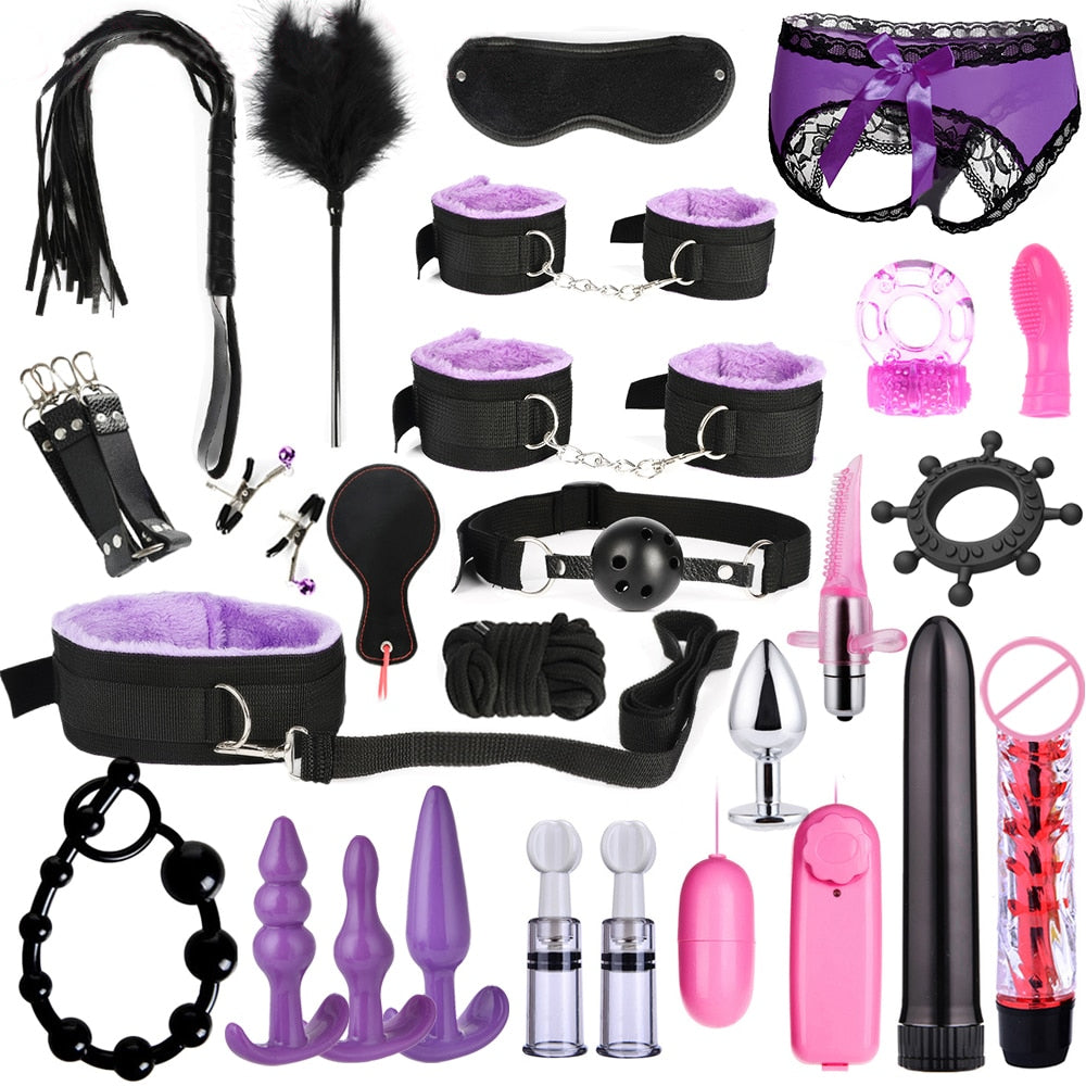 "A Little BDSM Bondage Kits"  -BDSM starter kits to help add a little extra Kink into your sex life!! - The Gadget Shack Shop