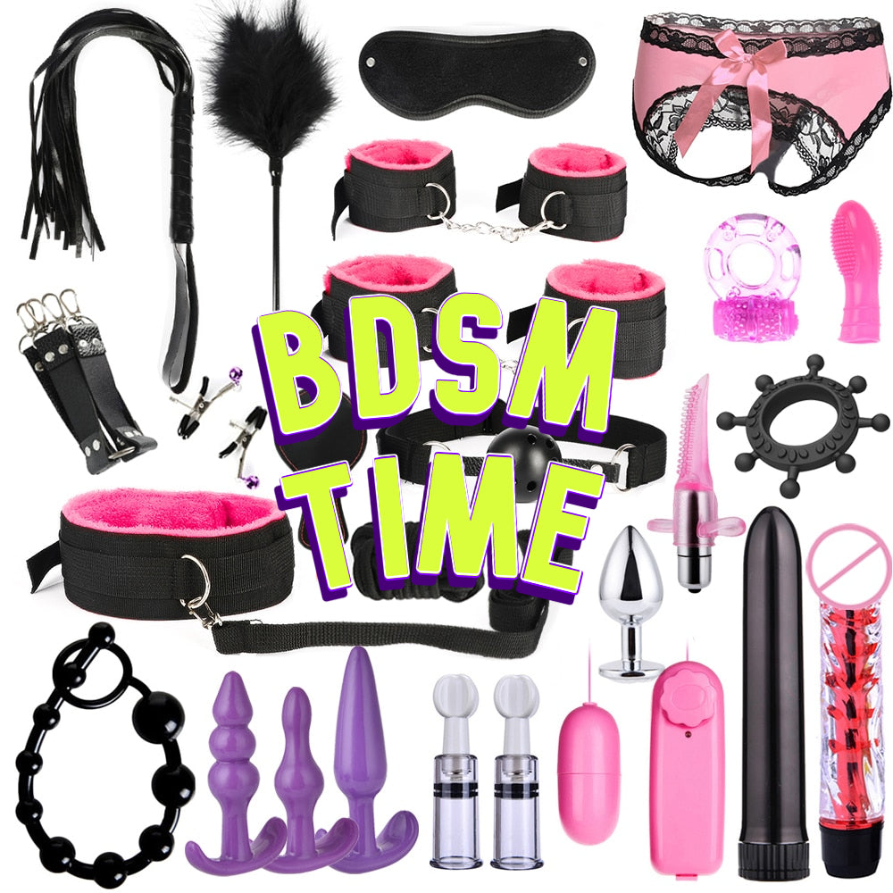 "A Little BDSM Bondage Kits"  -BDSM starter kits to help add a little extra Kink into your sex life!! - The Gadget Shack Shop