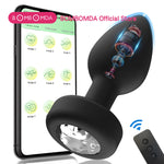 Load image into Gallery viewer, Vibrating Butt Anal Plug APP Control Vibrators Sex Toys for Women Men Silicone Erotic Massager Stimulator Dildo Anal Toys Adults - The Gadget Shack Shop
