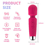 Load image into Gallery viewer, &quot;Little Cherry That&#39;s So Cherry Wand!&quot; -16 Modes Strong Vibration Upgraded Mini Vibrator Usb Charging Handheld Body Massager Clitoris G-Spot Vibrator - The Gadget Shack Shop
