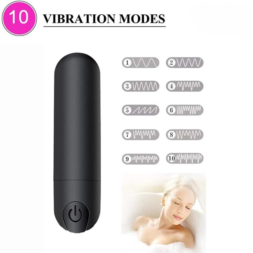 The Gadget Shack Shop USB Charging 10 Speed Mini Personal Vibrating Muscle Relaxing Massager - The Gadget Shack Shop