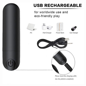 The Gadget Shack Shop USB Charging 10 Speed Mini Personal Vibrating Muscle Relaxing Massager - The Gadget Shack Shop