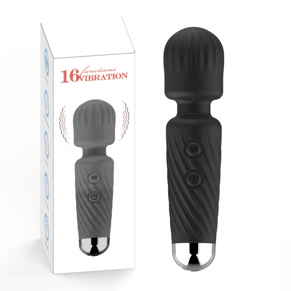 "Little Cherry That's So Cherry Wand!" -16 Modes Strong Vibration Upgraded Mini Vibrator Usb Charging Handheld Body Massager Clitoris G-Spot Vibrator - The Gadget Shack Shop